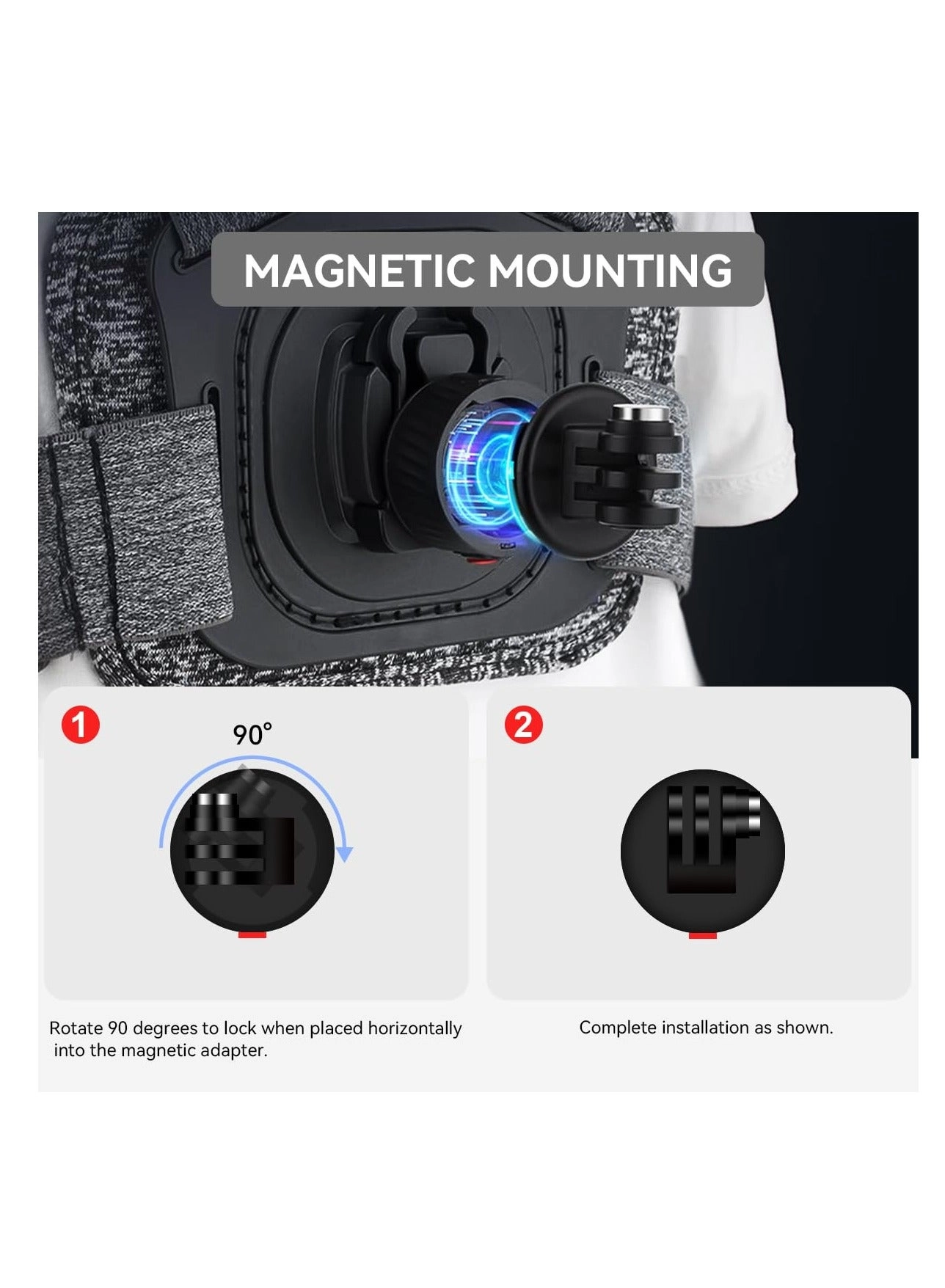 Magnetic Quick Release Adapter - 4 in 1