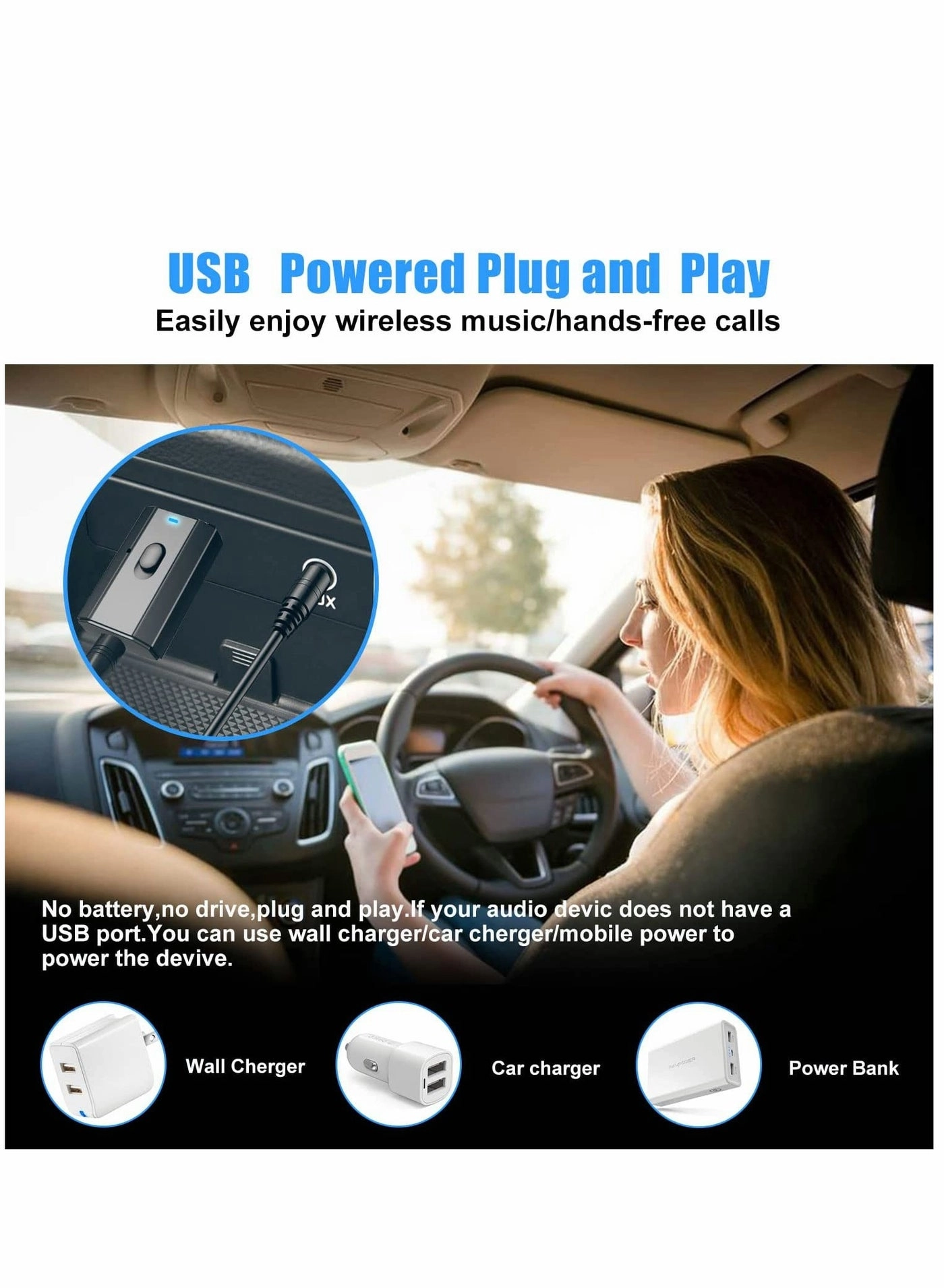 USB Bluetooth Adapter - Bluetooth 5.0