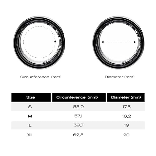 Smart Ring - Health and sleep monitoring Fitness tracking IP68 resistance
