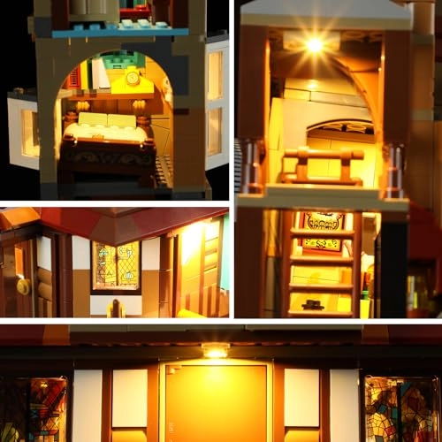 LED Light Kit - Compatible with Lego 76437 Lights Only