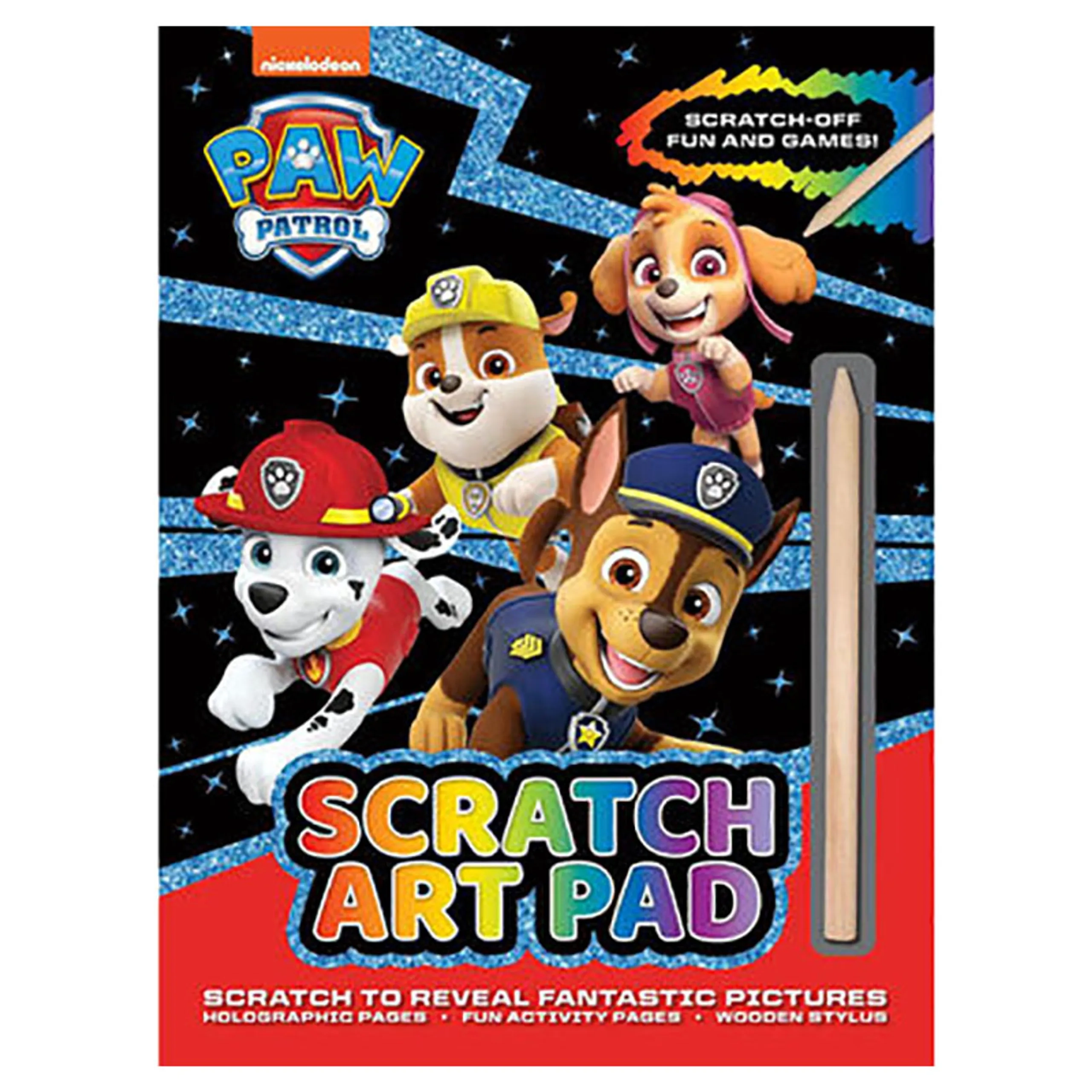 Paw Patrol Scratch Art Pad - 3+ years