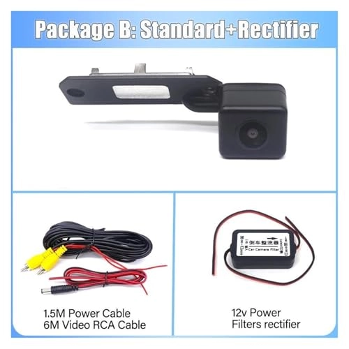 Reverse car rear view camera - Night vision Wired 720 x 540 pixels