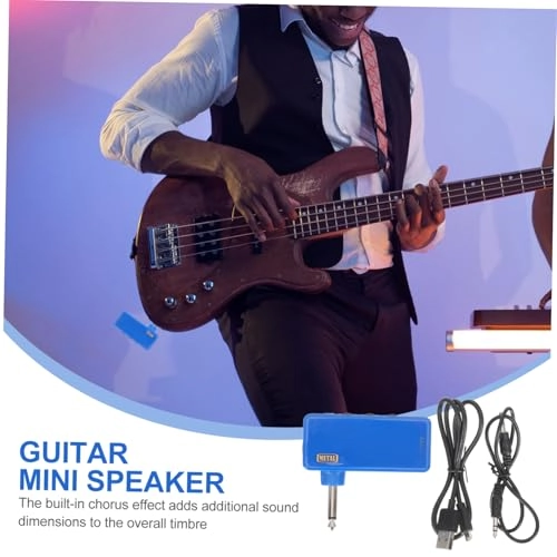 Mini Bass Amp - Blue USB Headphone