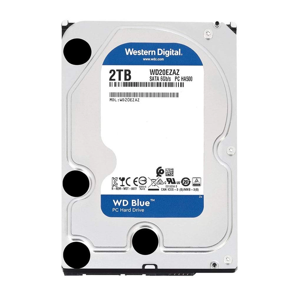 Blue 3.5" 5400rpm 256MB SATA 6Gb/s (WD20EZAZ) - 2TB