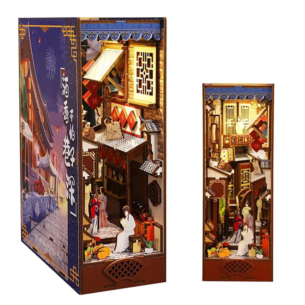 3D Wooden Book Stand Puzzle - 1：24