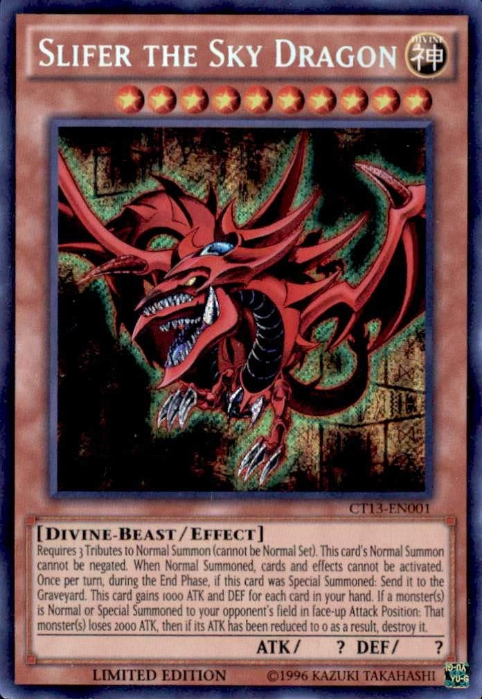 Slifer the Sky Dragon CT13-EN001 - English
