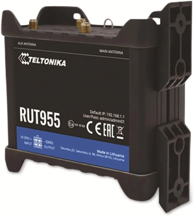 RUT955W03660 - Cat 4 LTE 802.11b 150 Mbps 50 Mbps