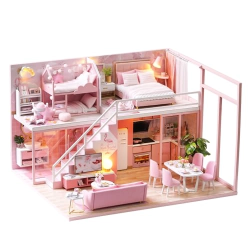 TuKIIE DIY Miniature Dollhouse Kit - Warm Moment 1:24