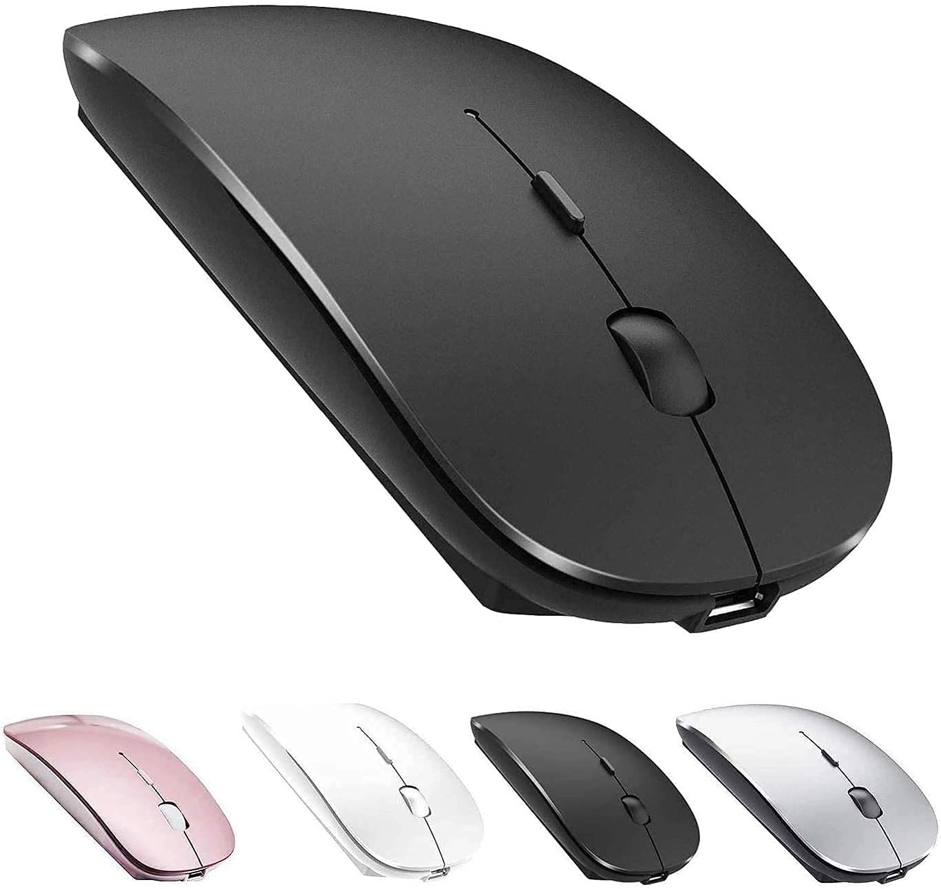Dual Mode Wireless Mouse - Bluetooth 5.1 + 2.4GHz Wireless