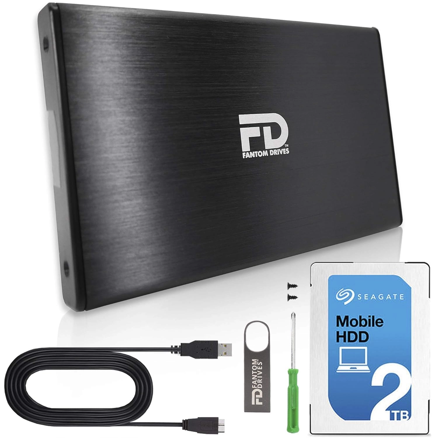 Fantom Drives PS4-2TB-KIT - 5400 RPM 2TB 2.5-inch HDD