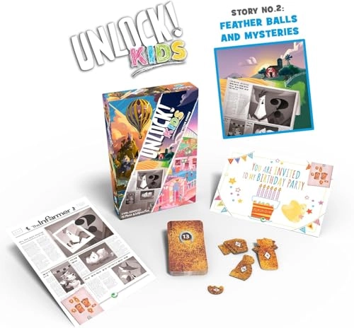 Unlock Kids + Detective stories