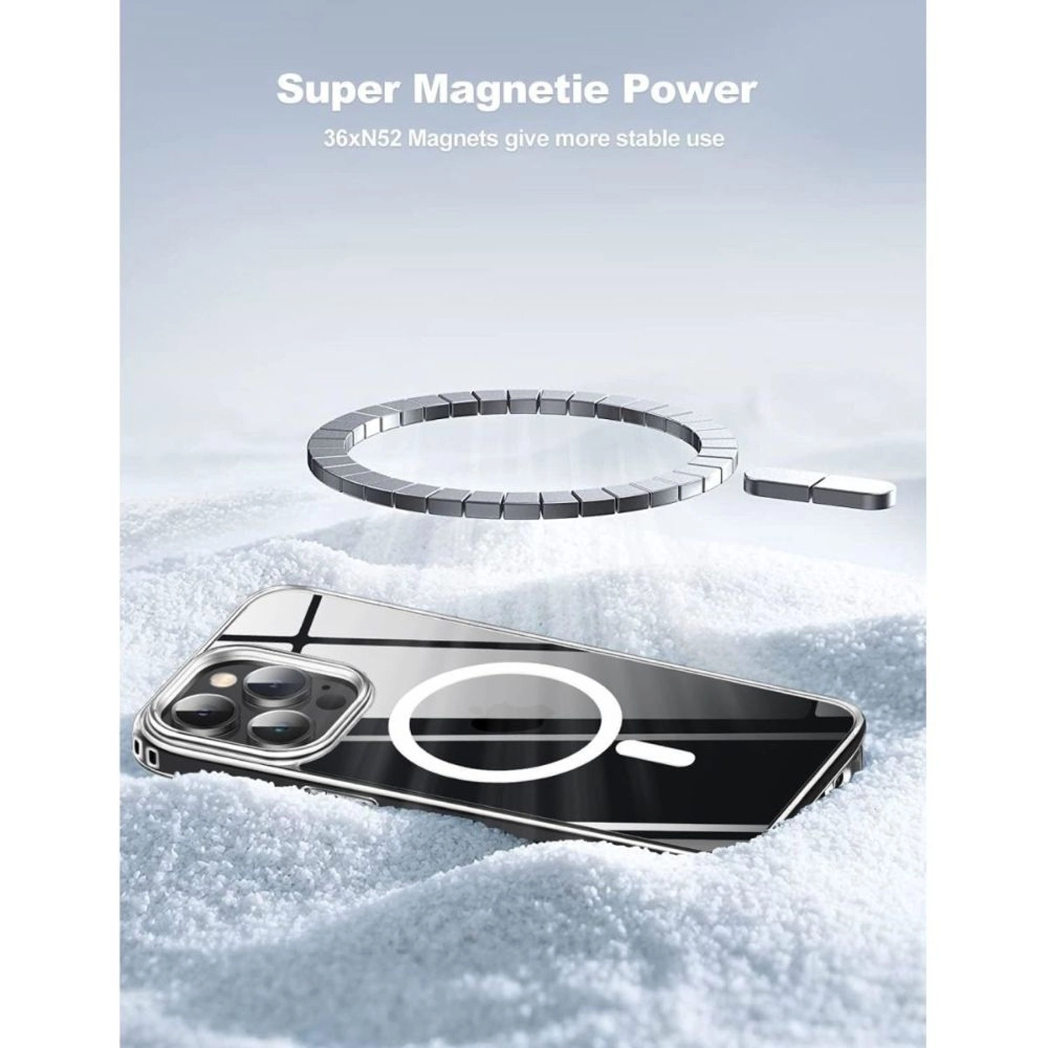 Clear MagSafe Case for iPhone 14 Pro Max