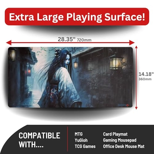 MTG Playmat Polyester Gaming Mouse Pad - 72x36 cm