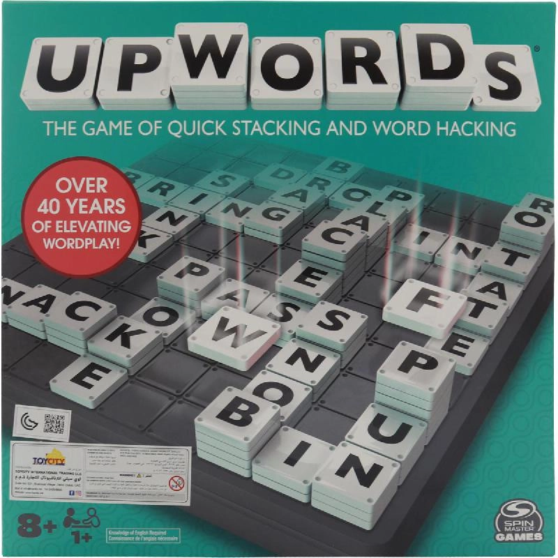 Spin Master Upwords Stacking - 8 Years and Above