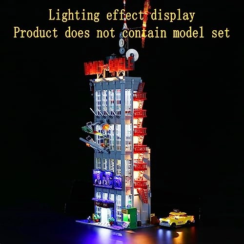 LED Light Kit for LEGO Daily Bugle 76178