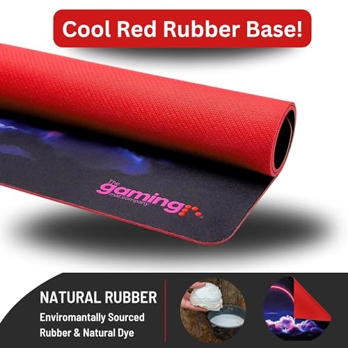 Cloud Circle Rubber Gaming Mouse Pad - 72x36 cm