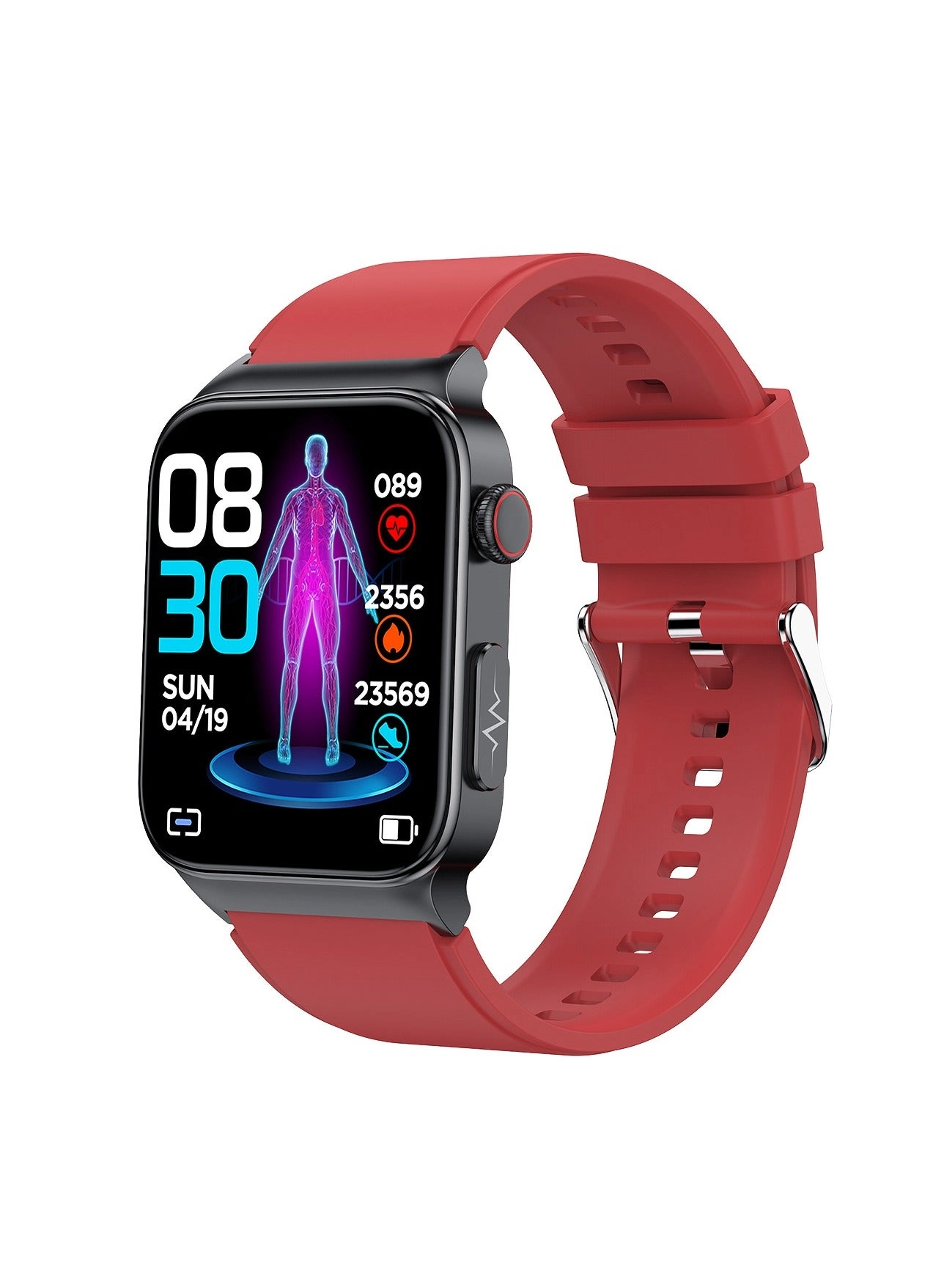 Health Smart Watch - Blood Glucose Monitoring Uric Acid Heart Rate