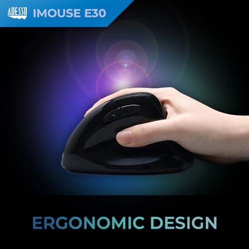 iMouse E30 Vertical Ergonomic Mouse - Wireless