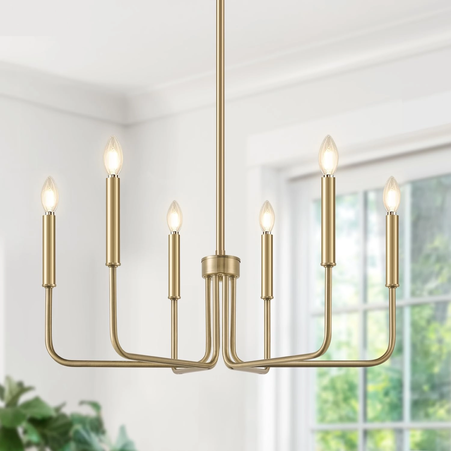 Farmhouse Chandelier - Dimmable