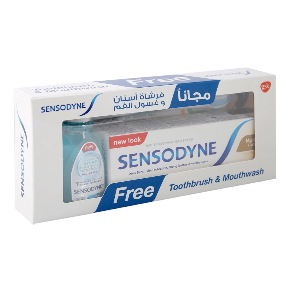 Toothbrush + Mouthwash 2-Piece Pack