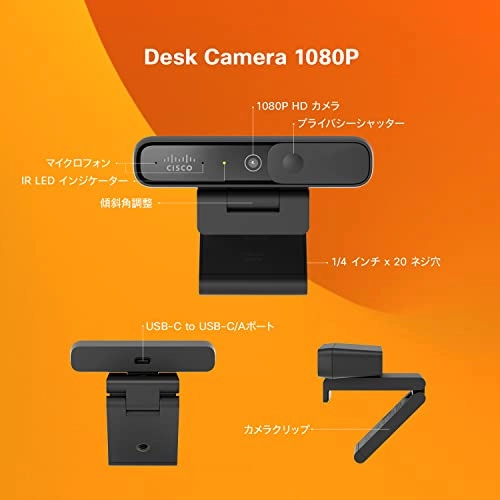 Desk Camera - 1080p Carbon Black