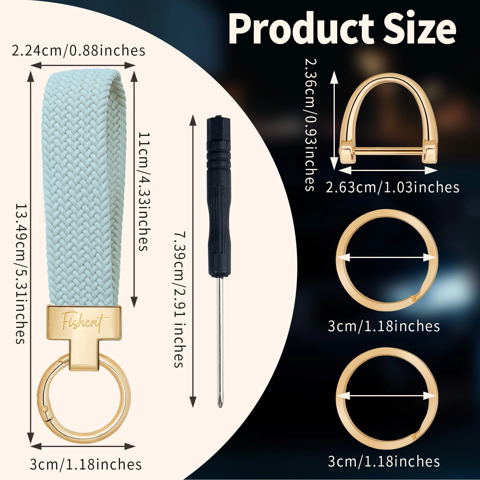 Stretchy Car Keychain - Fun