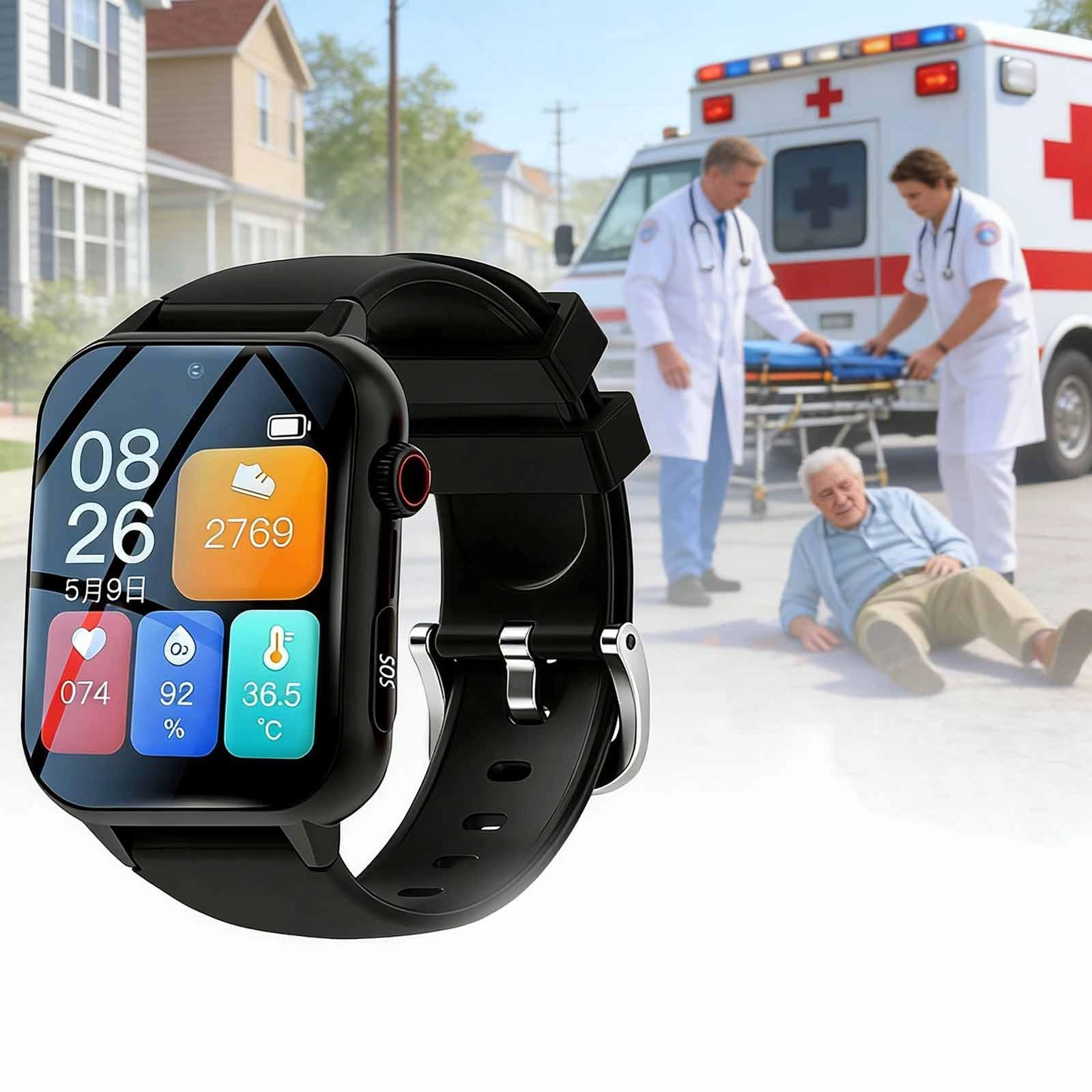 Senior Smart Watch Abs LTE GPS