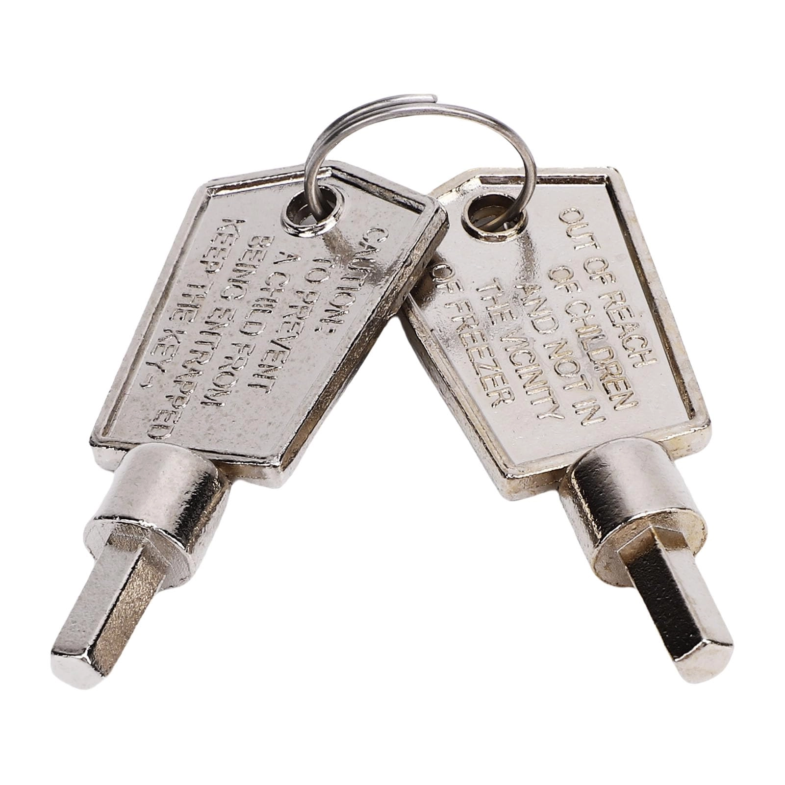 Fdit Freezer Key - Aluminum Alloy Portable Lightweight 2 Pcs