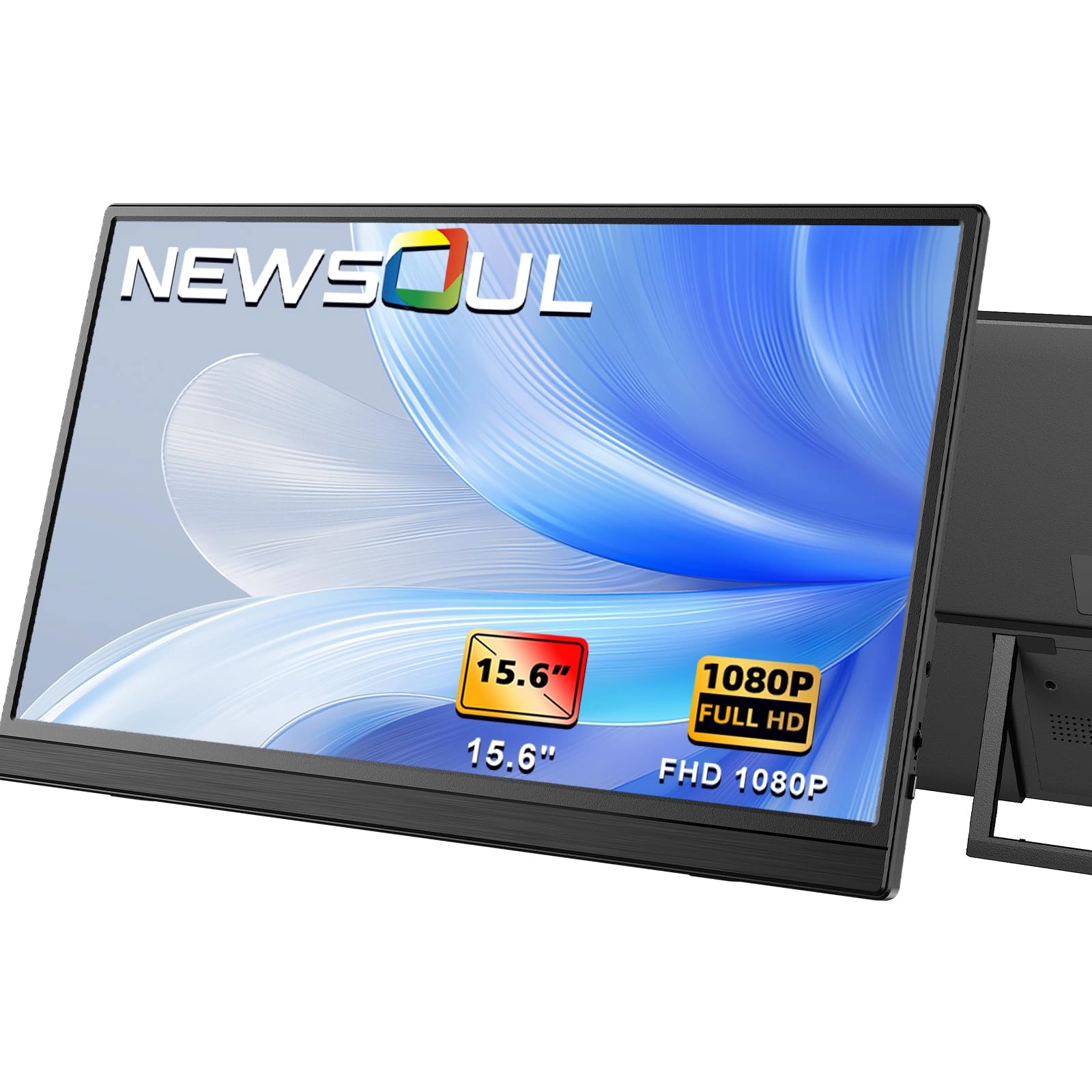 Newsoul Portable Monitor - FHD 1080P 15.6-Inch