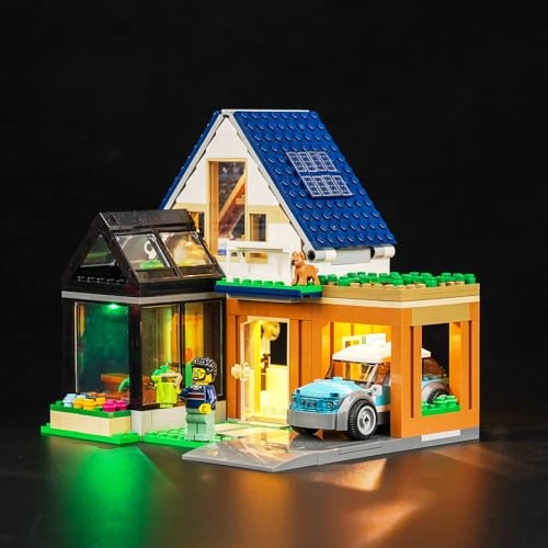 LED Lighting Kit - 60398 Family House and Electric Car