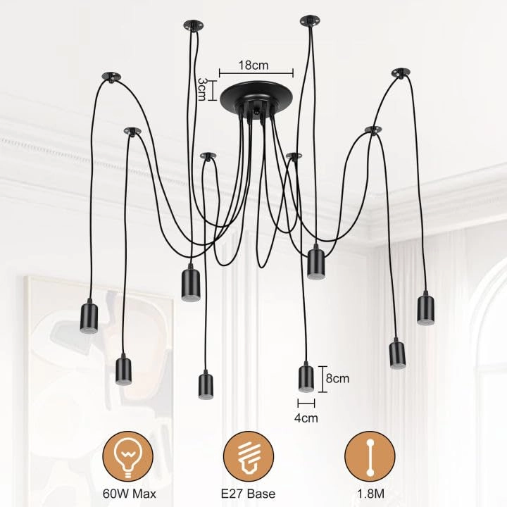 Industrial Pendant Light Spider