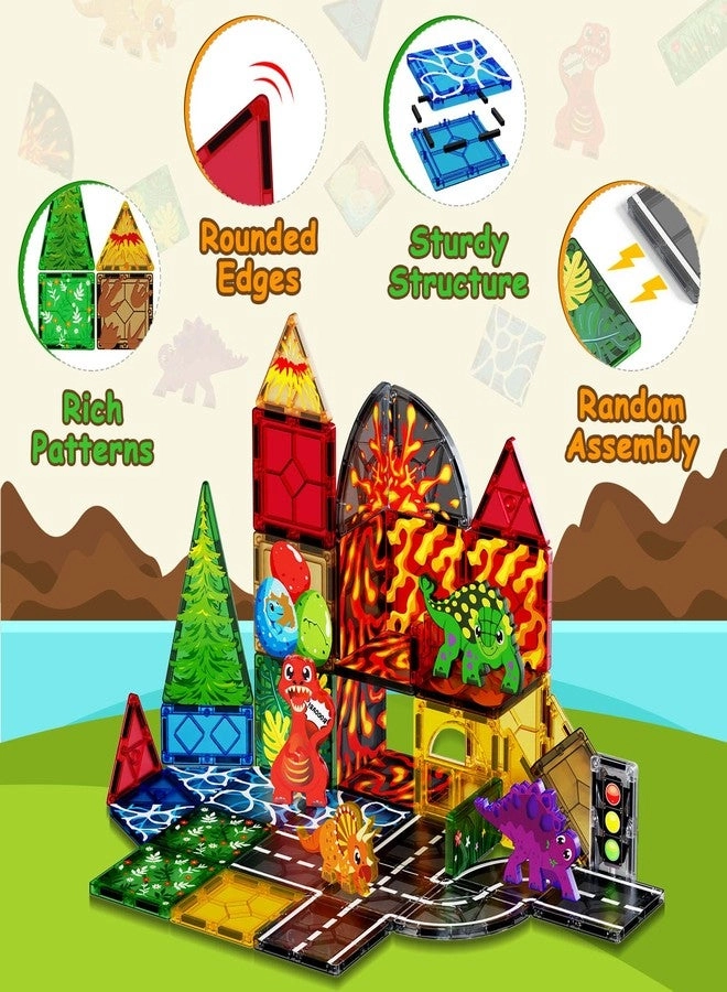 Dinosaur Magnetic Tiles