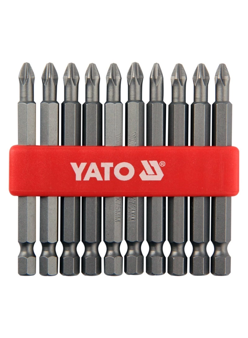 Yato Screwdriver Bits - 10pcs 75mm