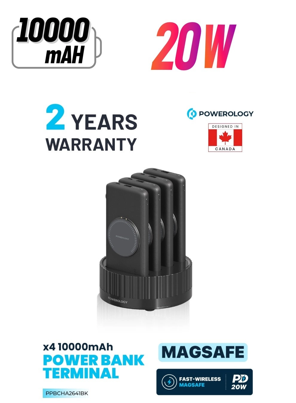 PPBCHA1041-BK - 40000mAh 20W