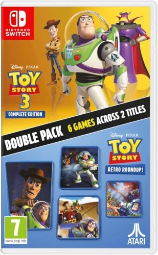 Toy Story Retro Roundup! + Toy Story 3 Complete Edition Double Pack | Nintendo Switch