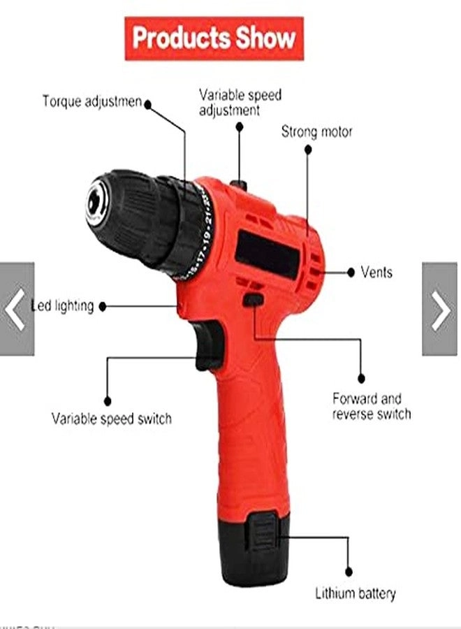 Cordless Drill/Driver - 1200 Milliamp Hours