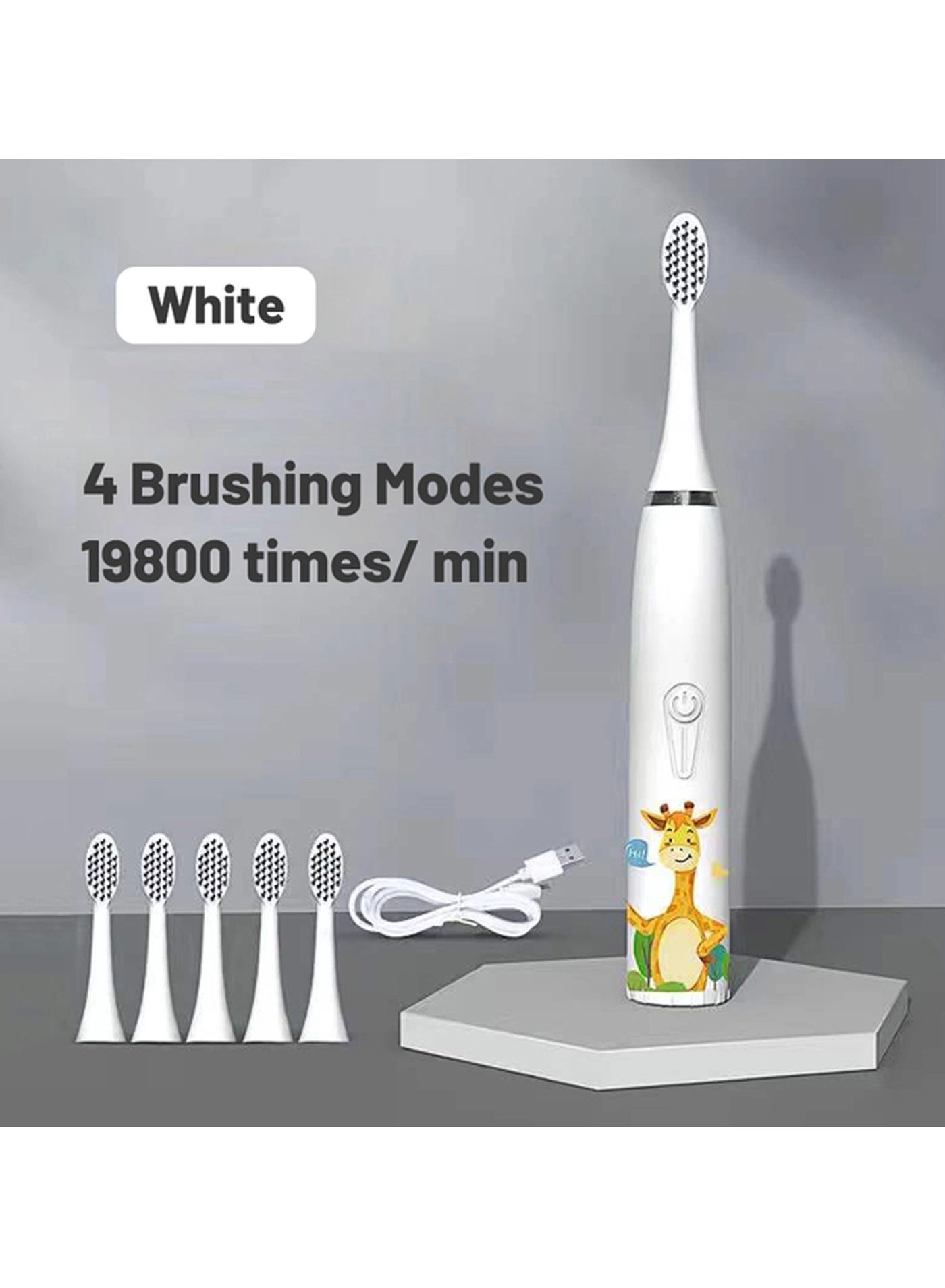Electric Toothbrush - For Children Vibration Multi-Mode Whitening