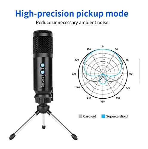 tghnjklovd670 USB+3.5mm-Mini-Jack Microphone