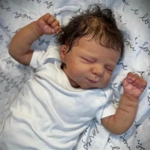 Reborn Baby Doll - 18 Inch Silicone Full Body African American