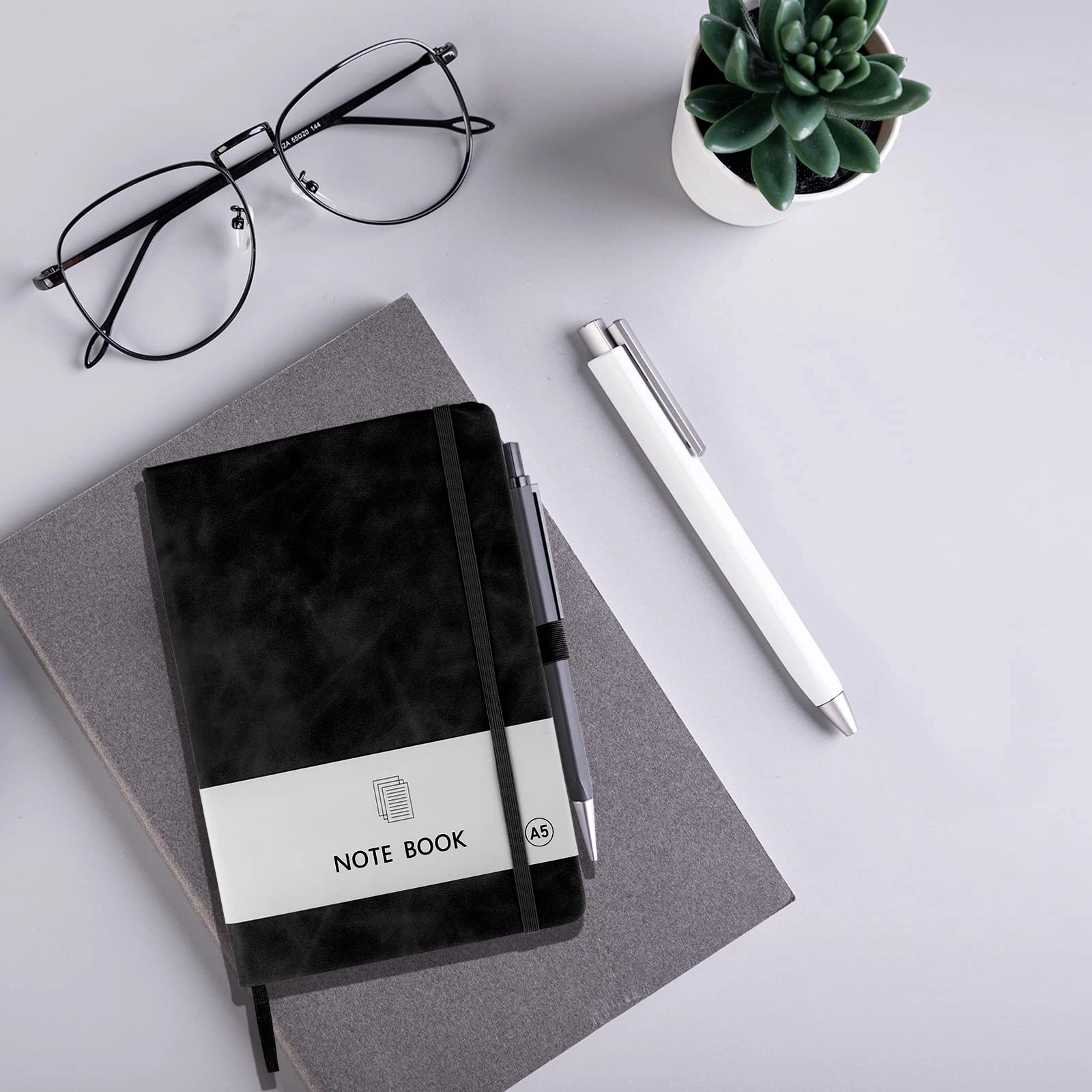 Notebook A5 Hardcover - Lined 200 Pages