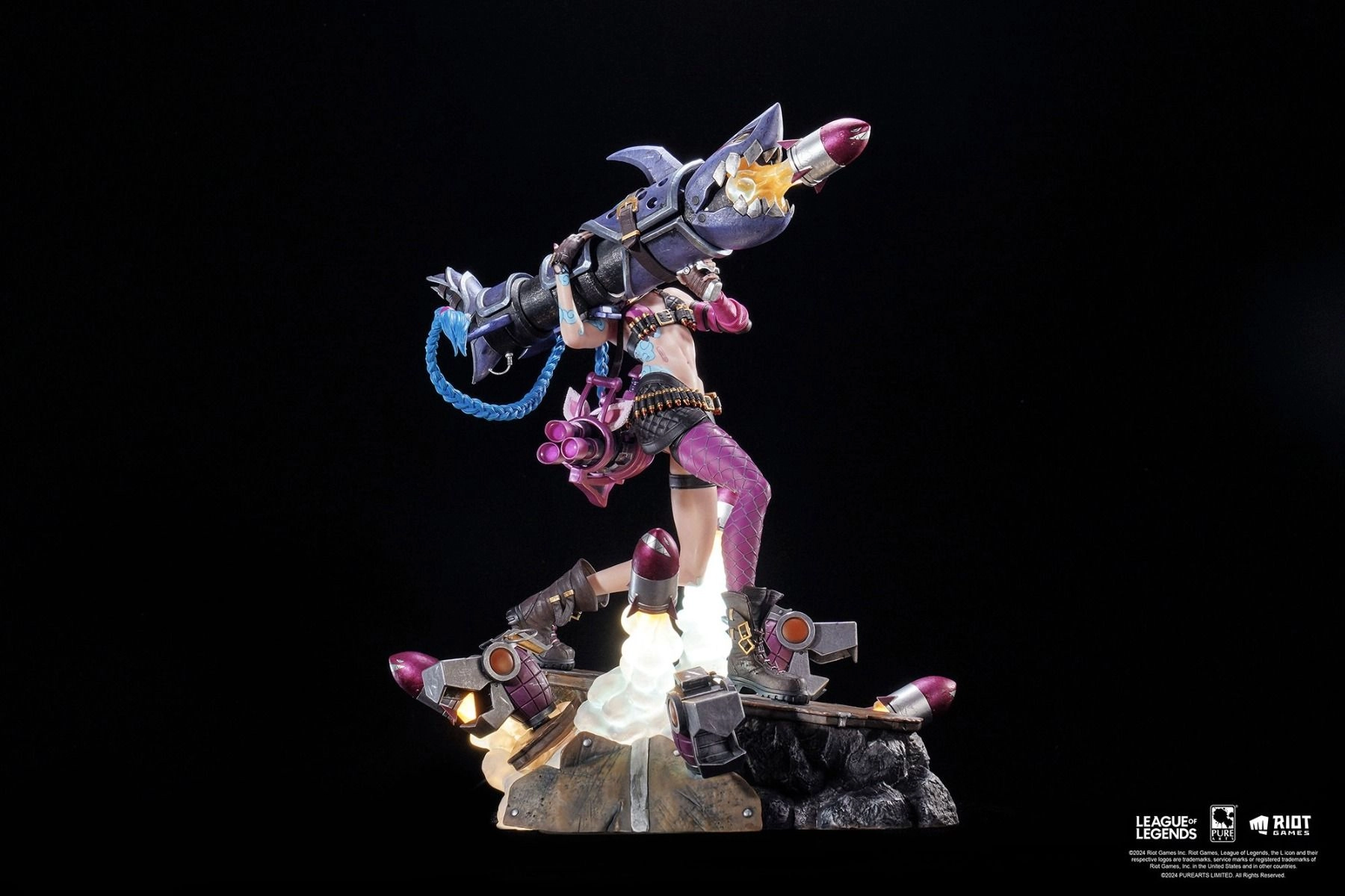 Jinx - League of Legends - 1:6 Scale Statue LED lights