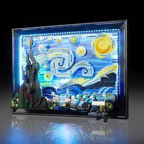 LED Light Kit - Vincent Van Gogh The Starry Night 1 pcs