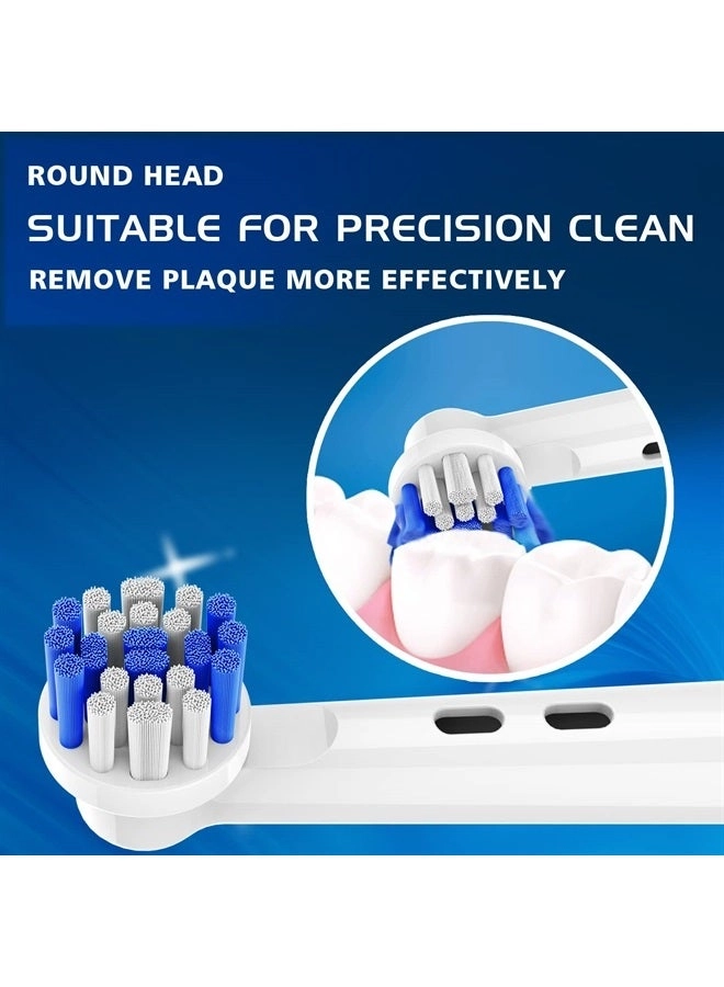 Replacement Toothbrush Heads - 4 Count Soft Ultrathin Bristles