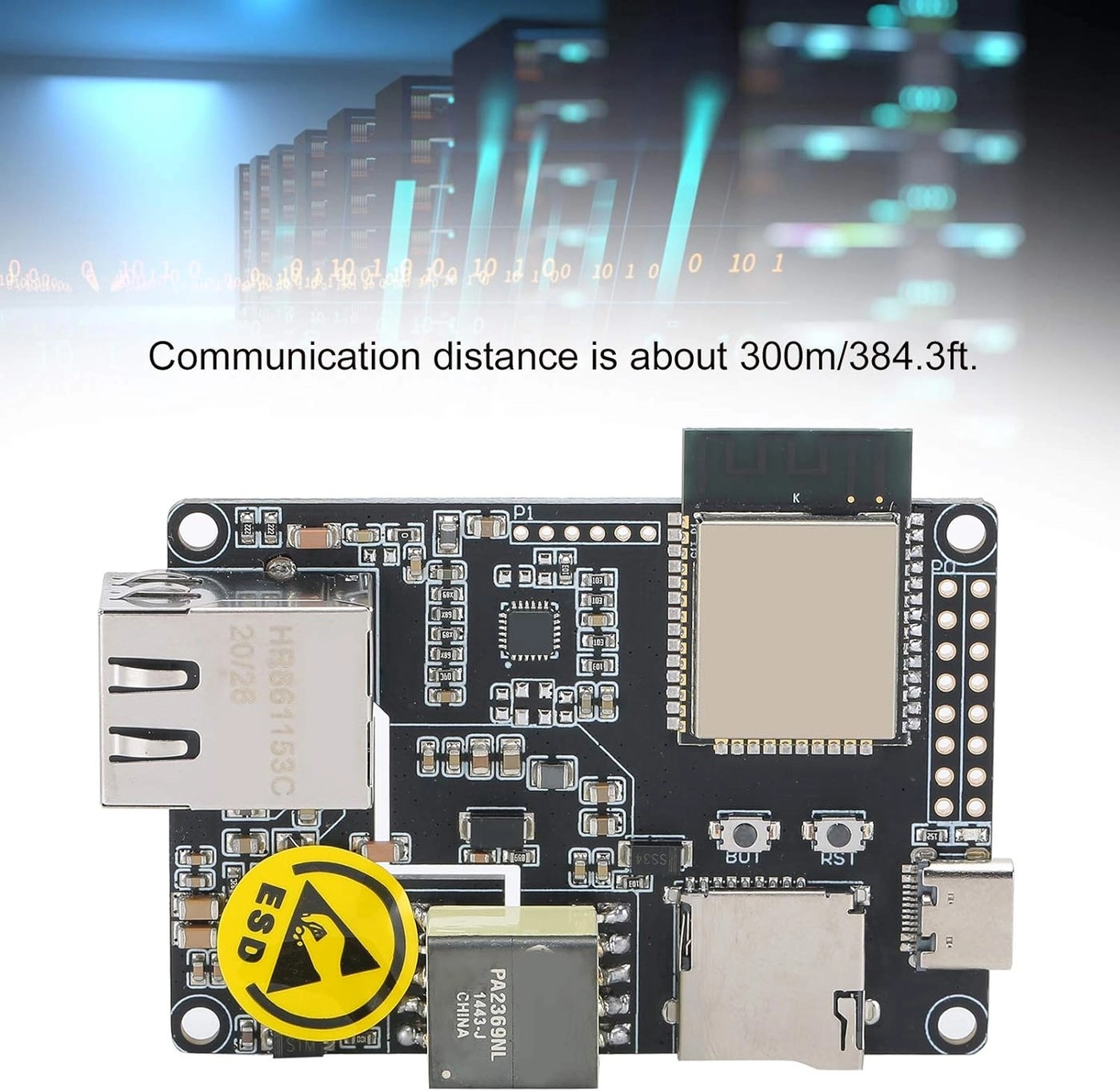 ESP32 Ethernet Adapter - 50 V 802.11 b , g , n 150 Mbit
