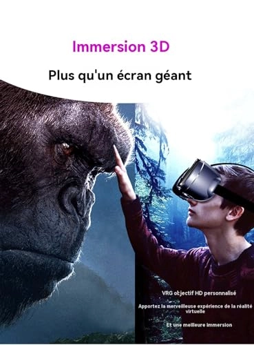 VR Glasses - 120 Degrees Black