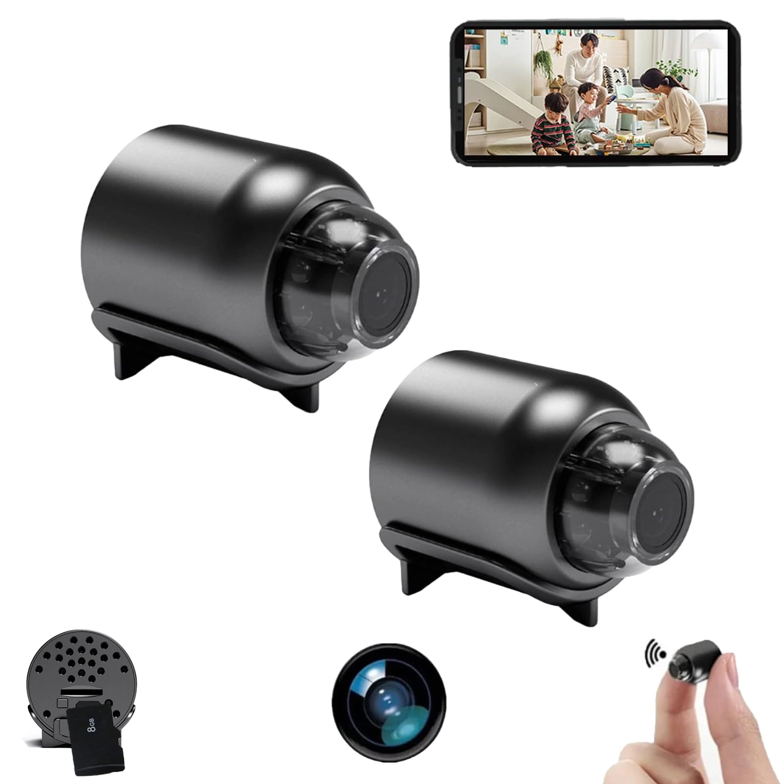 Mini Wifi Camera - 8GB 1080p