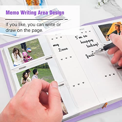 2.4 x 3.6" 180 Photos PU Photo Album