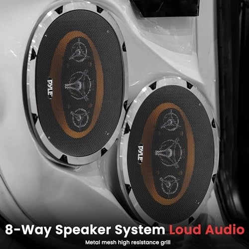 Eight Way Speaker System - 6 x 9 Inch