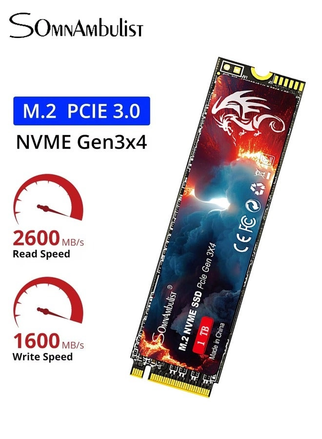 SomnAmbulist M.2 NVME 2280 - 1TB