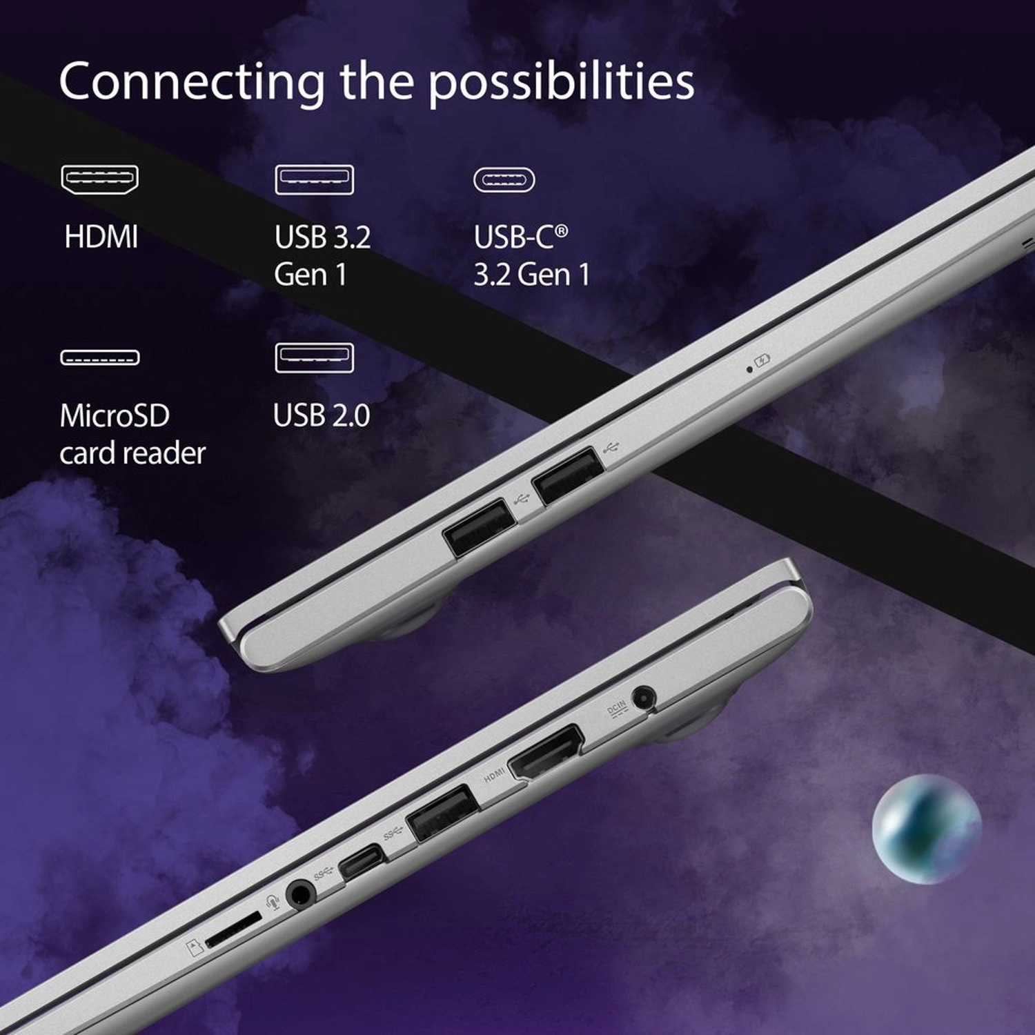 Vivobook 15 OLED K513EQ-OLED107T - 15.6'' Core i7-1165G7 16GB DDR4 1TB SSD